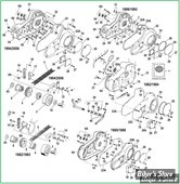  ECLATE I - PIECE N° 00 - ECLATE PIECES DE CARTER PRIMAIRE - FXR 1982/1994