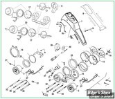  ECLATE A1 - PIECE N° 00 - ECLATE DES PIECES DE CONSOLE - FXR 1982 /1994