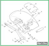  ECLATE O - PIECE N° 00 - ECLATE DES PIECES DE GARDE BOUE ARRIERE - SOFTAIL BREAKOUT FXSB 2013/2017