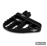 - REPOSES PIEDS AVANT - HEINZ BIKES - SOFTAIL 2018UP - PERFORMANCE Mini-FloorBoards V2 - COULEUR :  NOIR - LA PAIRE -  HB-MFBV2-M8-B