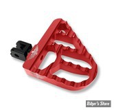 - REPOSES PIEDS  - HEINZ BIKES - PERFORMANCE MINI-FLOORBOARDS V2 - COULEUR : ROUGE - LA PAIRE - HB-MFBV2-MM-R