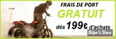 Frais de Port Gratuits dés 199€ d'achat !!!