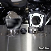 ECLATE G - PIECE N° 08 - KIT DE CONVERSION 131" - MILWAUKEE EIGHT 17UP - S&S - FINITION : Granit avec ailettes surlignées - 910-0764