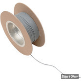 FIL ELECTRIQUE 0.80MM / 18-GAUGE - NAMZ - COULEUR : GRIS - 100 FOOT - LES 30 METRES