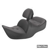 SELLE DUO SADDLEMEN - HONDA GOLDWING GL1800 01/10 - GL1800 ROADSOFA™ PT SEAT - AVEC DOSSIER CONDUCTEUR - NOIR - H01-07-181BR