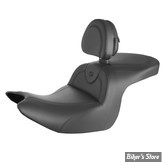 SELLE DUO SADDLEMEN - HONDA GOLDWING GL1800 2018UP - GL1800 TOUR ROADSOFA™ SEAT - AVEC DOSSIER CONDUCTEUR - NOIR - H18-07-187BR