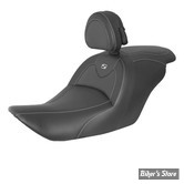 SELLE DUO SADDLEMEN - HONDA GOLDWING GL1800 F6B 13/19 - GOLD WING F6B ROADSOFA™ CF SEAT - AVEC DOSSIER CONDUCTEUR - NOIR - H23-20-185BR