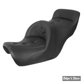 SELLE DUO SADDLEMEN - HONDA GOLDWING GL1500 - GL1500 ROADSOFA PT ™ SEAT - SANS DOSSIER CONDUCTEUR - NOIR - H88-07-181