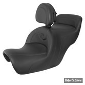 SELLE DUO SADDLEMEN - HONDA GOLDWING GL1500 - GL1500 ROADSOFA™ SEAT WITH DRIVER'S BACKREST - AVEC DOSSIER CONDUCTEUR - NOIR - H88-07-187BR