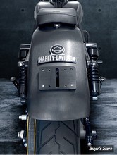 HEINZ BIKES - BLOC ADAPTATEUR DE PLAQUE D'IMMATRICULATION - HD 99/17 - NOIR - HBMAKZ
