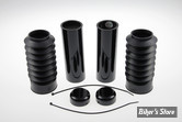 ECLATE N - PIECE N° 68 - COUVRES TUBES DE FOURCHE -  BREAKOUT FXSB 13/17 - 6 PIECES - CULT WERK - NOIR - AVEC SOUFFLETS