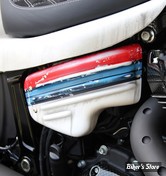 CACHES LATERAUX - OEM 61300783 / 69201505 - SOFTAIL M8 - CULT WERK - SIDE COVERS RACING - SUPENSIONS PNEUMATIQUES - A PEINDRE - HD-BRO050