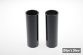 ECLATE N - PIECE N° 68 - COUVRES TUBES DE FOURCHE - CULT WERK - DYNA 06/17 - KIT 2 PIECES - SUPERIEUR - NOIR BRILLANT - HD-DYN004