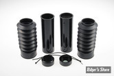 ECLATE N - PIECE N° 68 - COUVRES TUBES DE FOURCHE - CULT WERK - DYNA 06/17 - KIT 4 PIECES - NOIR BRILLANT - HD-DYN006