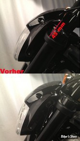 - KIT D'ABAISSEMENT DE PHARE - CULT WERK - ABAISSEMENT - V-ROD 12UP - HD-ROD042