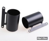 ECLATE N - PIECE N° X - CACHES INFERIEURS DE FOURCHE - SPORTSTER RH 1250 S 21UP - CULT WERK - NOIR / LISSE - HD-SPS010