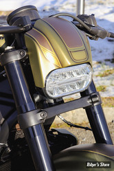 TETE DE FOURCHE - SPORTSTER RH1250 S 21UP - CULT WERK - NRS STYLE - PHARE OEM - A  PEINDRE - HD-SPS013