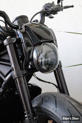 TETE DE FOURCHE - SPORTSTER RH1250 S 21UP - CULT WERK - NRS STYLE - PHARE LED - NOIR BRILLANT - HD-SPS016