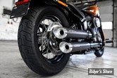 - SILENCIEUX - MILLER - SOFTAIL FXBBS 114" 2021UP - DESTINY - EMBOUT : SLASH CUT : POLI / CORPS : NOIR - EURO 5 - HD-SB-114-X39.08