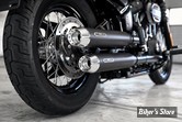 - SILENCIEUX - MILLER - SOFTAIL FXBBS 114" 2021UP - DESTINY - EMBOUT : TAPERED : POLI / CORPS : NOIR - EURO 5 - HD-SB-114-X39.10