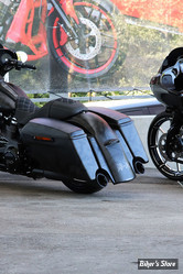 X - COUVRE GARDE BOUE ARRIERE - TOURING 14UP - CULT WERK - Rear Fender Kit Custom V2 - A PEINDRE - HD-TOU022