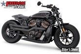 ECHAPPEMENT - SPORTSTER RH1250S 2021UP -  FREEDOM PERFORMANCE - DECLARATION TURN-OUT HIGH - NOIR  / EMBOUTS : NOIR - HD02142