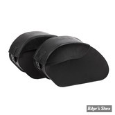 SACOCHES LEDRIE - REINFORCED RIGID LEATHER SADDLEBAG SET - CUIR RENFORCE - 28 LITRES - LZAD2-1040