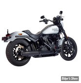 - SILENCIEUX - MILLER - SOFTAIL FXLRST 2025UP - LIBERTY - EMBOUT : SLASH CUT : NOIR / CORPS : NOIR - EURO 5+ - HD-LRST-21-X57.09