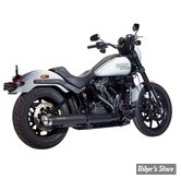 - SILENCIEUX - MILLER - SOFTAIL FXBB 2025UP - LIBERTY - EMBOUT : SLASH CUT : POLI  / CORPS : NOIR - EURO 5+ - HD-SB-21-X57.08 