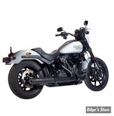 - SILENCIEUX - MILLER - SOFTAIL FXBB 2025UP - LIBERTY - EMBOUT : STANDARD : NOIR  / CORPS : NOIR - EURO 5+ -  HD-SB-21-X57.07