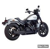 - SILENCIEUX - MILLER - SOFTAIL FXLRS 2025UP - LIBERTY - EMBOUT : TAPERED : NOIR / CORPS : NOIR - EURO 5+ - HD-LRS-21-X57.11
