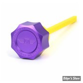 DOC A / PIÈCE N°103 - BOUCHON D'HUILE - OEM 62700136 - TOURING 2017UP - FIGURATI DESIGN - ALUMINIUM - FINITION : VIOLET ROND - FDP01-M8SM-P