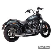 - SILENCIEUX - MILLER - SOFTAIL FXLRS 2025UP - LIBERTY - EMBOUT : SLASH CUT : NOIR / CORPS : POLI - EURO 5+ - HD-LRS-21-X57.03