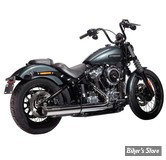 - SILENCIEUX - MILLER - SOFTAIL FXBB 2025UP - LIBERTY - EMBOUT : SLASH CUT : NOIR  / CORPS : POLI - EURO 5+ - HD-SB-21-X57.03