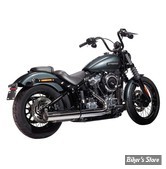 - SILENCIEUX - MILLER - SOFTAIL FLHC 2025UP - LIBERTY - EMBOUT : STANDART : NOIR  / CORPS : POLI - EURO 5+ -  HD-HC-21-X57.01
