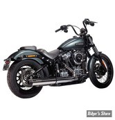 - SILENCIEUX - MILLER - SOFTAIL FLHC 2025UP - LIBERTY - EMBOUT : CONIQUE : NOIR  / CORPS : POLI - EURO 5+ -  HD-HC-21-X57.05