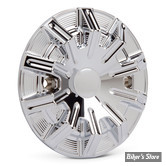 CACHE ALTERNATEUR - INDIAN SCOUT 15UP - ARLEN NESS - NESS 10-GAUGE STATOR COVER  - COTE GAUCHE - CHROME- I-1171