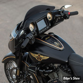 GUIDON - INDIAN CHIEFTAIN / ROADMASTER / DARK HOSE - ARLEN NESS - Modular 1 1/4" Adjustable Handlebars - HAUTEUR : 12" - NOIR - I-1812