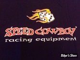 TEE-SHIRT - SPEED COWBOY - DE FLAMME - COULEUR : BLEU MARINE - TAILLE 5 / XL - NEUF - NI REPRIS - NI ÉCHANGÉ -