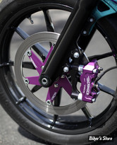 - SUPPORT D'ETRIER RADIAL 108MM  COTÉ D & G - KRAUS - FRONT AXIAL TO RADIAL CALIPER MOUNT - COTÉ : DROIT OU GAUCHE - NOIR - UN-BR-022S-B