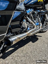 - ECHAPPEMENT - SP CONCEPTS EXHAUST SYSTEM - TOURING M8 2017UP - CUT BACK - INOX - SPC-2-002