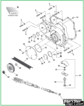  ECLATE I - PIECE N° 00 - ECLATE PIECES PRIMAIRE - SPORTSTER 91/03