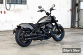 - SILENCIEUX - MILLER - Indian Chief Dark Horse / CHIEF BOBBER DARK HORSE 25UP - OMAHA II - EURO 5+ - EMBOUT : SLASH CUT : NOIR  / CORPS : NOIR -  IN-CH-DH-X54.09