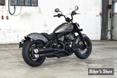 - SILENCIEUX - MILLER - Indian Chief Dark Horse / CHIEF BOBBER DARK HORSE 25UP - OMAHA II - EURO 5+ - EMBOUT : SLASH CUT : POLI  / CORPS : NOIR -  IN-CH-DH-X54.08