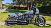 - SILENCIEUX - MILLER - Indian Sport Chief / Sport Chief RT 25UP - OMAHA II - EURO 5+ - EMBOUT : STANDARD : NOIR  / CORPS : NOIR -  IN-CH-SP-X54.07