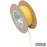 FIL ELECTRIQUE 0.80MM / 18-GAUGE - NAMZ - COULEUR : JAUNE - 100 FOOT - LES 30 METRES