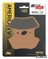 PLAQUETTES - 44082-00 - SBS - 3 - AVANT / ARRIERE - STREET EXCEL SINTERED - 826H.LS