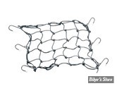 Filet Cargo - Emgo - Bungee net - Dimensions : 15" x 15" (38cm x 38cm) - Couleur : noir