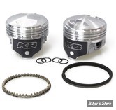 ECLATE G - PIECE N° 20 - Kit pistons Keith Black (KB) - BigTwin Knuckle/Pan/Shovel 41/78 - COMPRESSION : 8.5:1 - COTE : +0.000 - HYPEREUTECTIC - KB263.STD