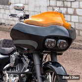 PARE BRISE - KLOCK WERKS - FLARE WINDSHIELD -  TOURING 98/13 - ICE Kolor Flare™ Windshield - HAUTEUR : 8" / 20.30CM - COULEUR : ORANGE - KWW-01-0623